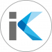 Simbol circular K INKNOVA (gris i blaus) OK